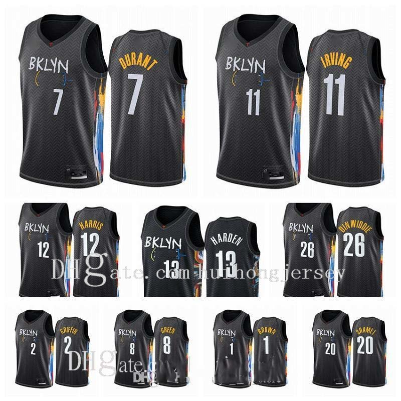 2020-21 Black City Basketball Jerseys BrooklynNetsMen James Harden Kevin Durant Kyrie Irving Blake Griffin Joe Harris Andre Roberson Jersey, Color14
2020-21 Black City Basketball Jerseys BrooklynNetsMen James Harden Kevin Durant Kyrie Irving Blake Griffin Joe Harris Andre Roberson Jersey, Color14