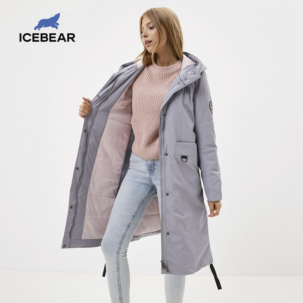 ICEbear Women spring jacket quality coat long female brand clothing GWC20066I 200919, Black
ICEbear Women spring jacket quality coat long female brand clothing GWC20066I 200919, Black