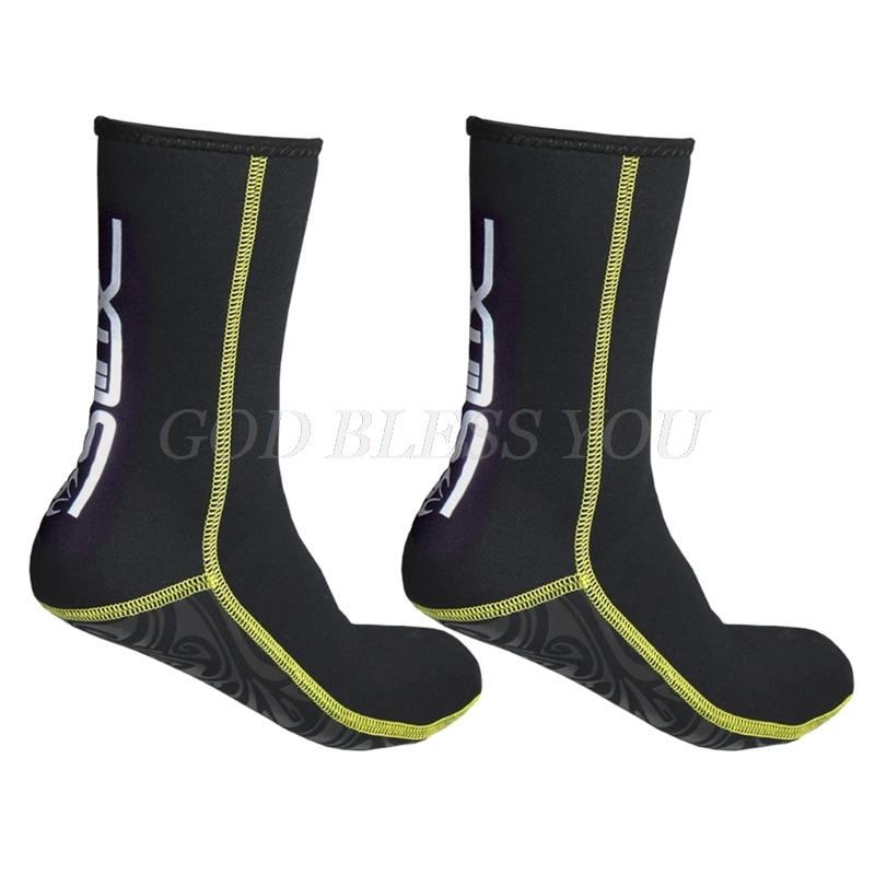 Pair Diving Socks 3mm Neoprene Scuba Men Women Wetsuit Booties Warm Flexible For Kayaking Surfing Sports, Black
Pair Diving Socks 3mm Neoprene Scuba Men Women Wetsuit Booties Warm Flexible For Kayaking Surfing Sports, Black
