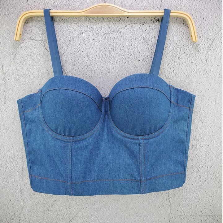 Women's Tanks & Camis Women Sexy Denim Cotton Tops Camisole Ladies Trendy High Street Adjustable Crop, White
Women's Tanks & Camis Women Sexy Denim Cotton Tops Camisole Ladies Trendy High Street Adjustable Crop, White