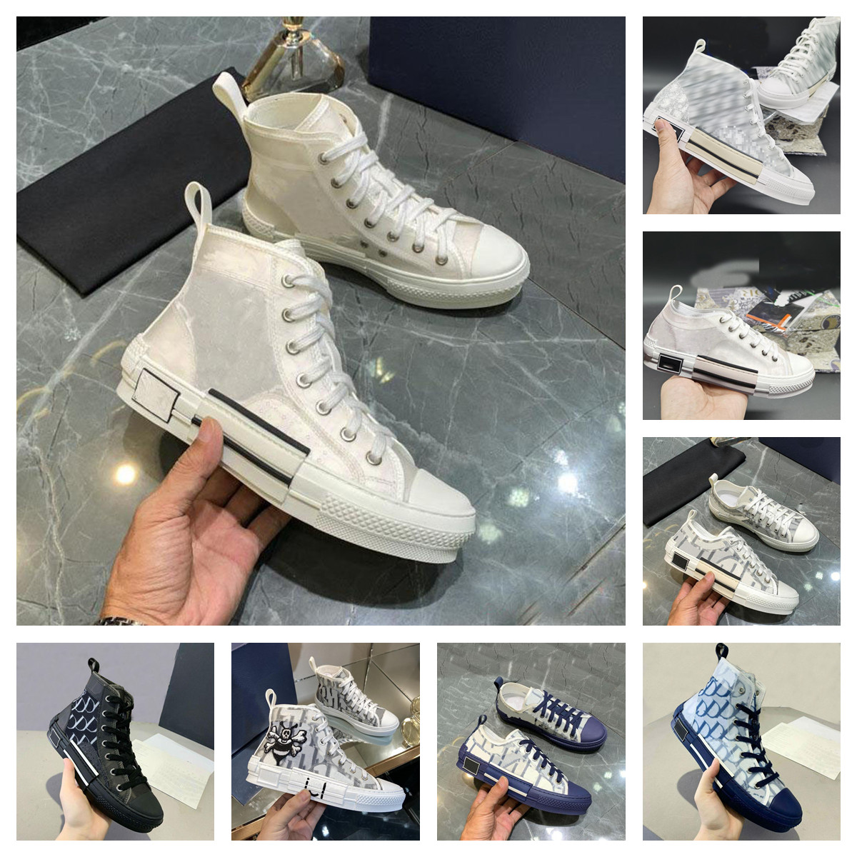 Fashion B23 Casual Shoes Oblique Trainers Embroidery Printed Alphabet Canvas Sneakers Designer High top Flowers Platform Women Men Vintage With DHL, 12
Fashion B23 Casual Shoes Oblique Trainers Embroidery Printed Alphabet Canvas Sneakers Designer High top Flowers Platform Women Men Vintage With DHL, 12