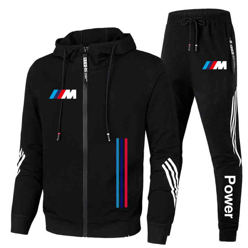 BMW Men's Autumn Winter Sets Zipper Hoodie+pants Two Pieces Casual Tracksuit Male Sportswear Gym Brand Clothing Sweat Suit1, Gray
BMW Men's Autumn Winter Sets Zipper Hoodie+pants Two Pieces Casual Tracksuit Male Sportswear Gym Brand Clothing Sweat Suit1, Gray