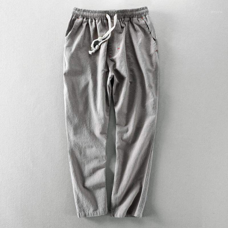 Men's Pants Men 2021 Spring And Autumn Linen Trousers Casual Loose Solid Color Youth Cotton, Light grey
Men's Pants Men 2021 Spring And Autumn Linen Trousers Casual Loose Solid Color Youth Cotton, Light grey