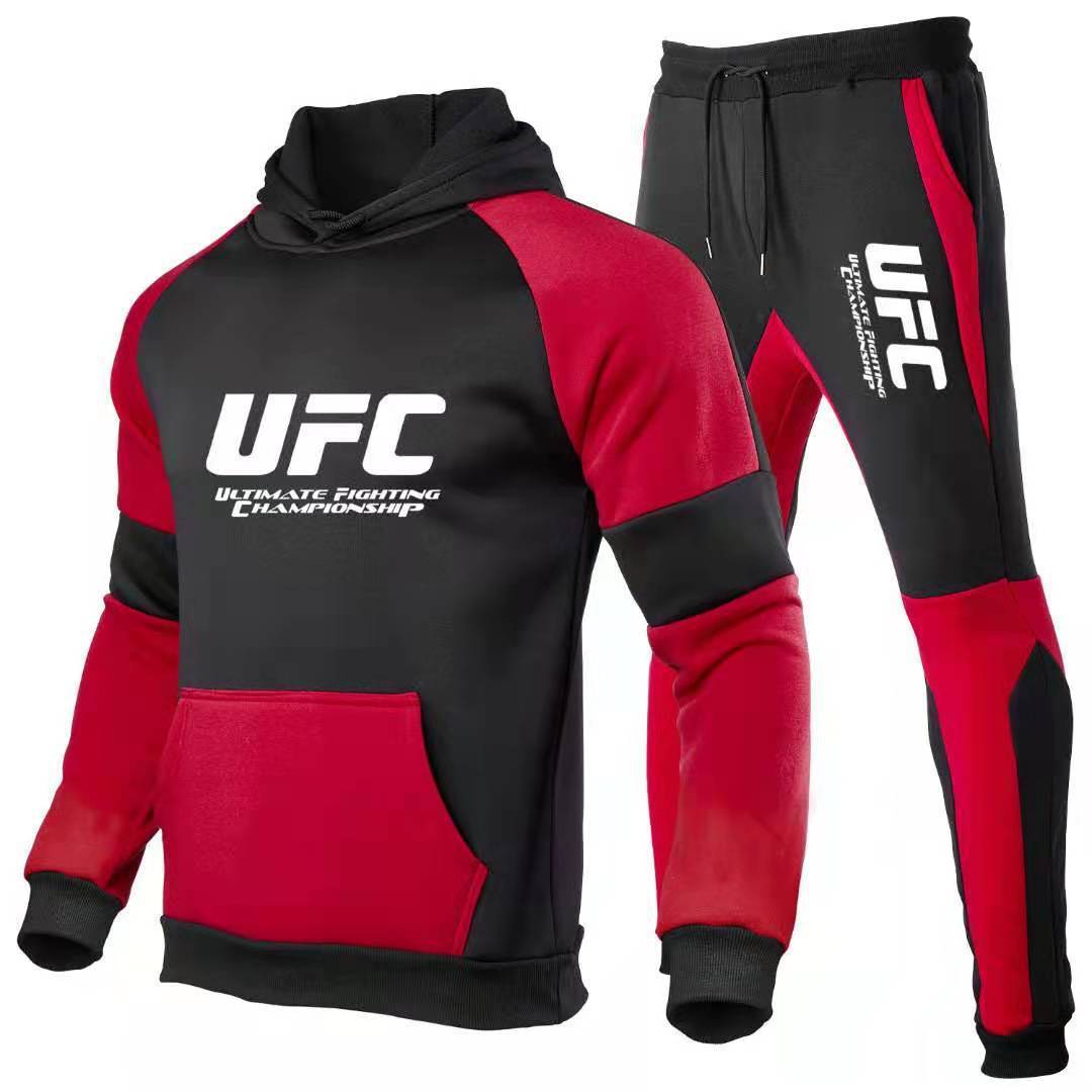 Men's Tee Ufc European Fighting Letter Printed Sweater + Pants 2-piece Sports Casual Suit, Gray
Men's Tee Ufc European Fighting Letter Printed Sweater + Pants 2-piece Sports Casual Suit, Gray
