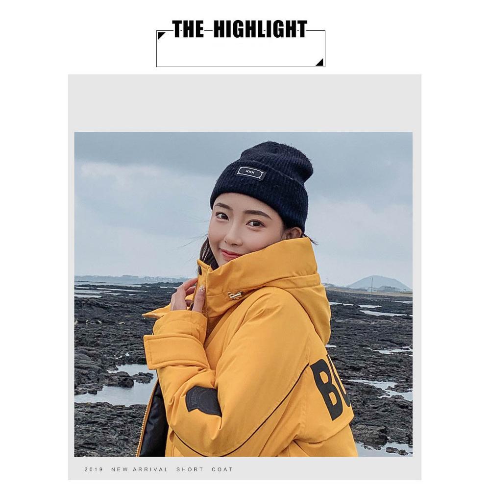 women fashion korean style thick warm loose coat jacket ladies classic big pockets female solid padded parkas 210521, White
women fashion korean style thick warm loose coat jacket ladies classic big pockets female solid padded parkas 210521, White