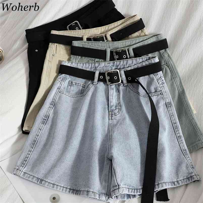 Summer High Waist Denim Shorts Women Casual Loose Ladies Fashion All Match Wide Leg Short Jeans Female 210519, Green
Summer High Waist Denim Shorts Women Casual Loose Ladies Fashion All Match Wide Leg Short Jeans Female 210519, Green