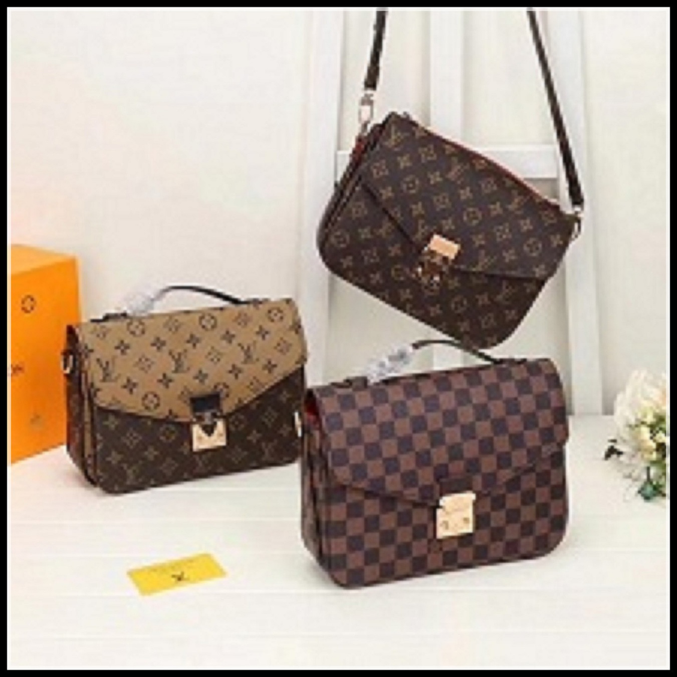 2021 Fashion Women Shoulder Purse Handbags Luxurys Designer Messenger Bags Wallet Tote Bag YSL LV LOUIS BAG VITTON 40670, Golden;silver
2021 Fashion Women Shoulder Purse Handbags Luxurys Designer Messenger Bags Wallet Tote Bag YSL LV LOUIS BAG VITTON 40670, Golden;silver
