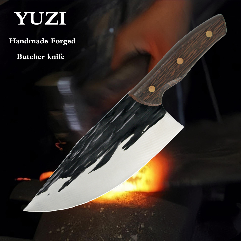 7 inch Forged Kitchen Knives Meat Chopping Cleaver Butcher tool 5CR17 Stainless Steel Chef knife slicing cutter boning tools
7 inch Forged Kitchen Knives Meat Chopping Cleaver Butcher tool 5CR17 Stainless Steel Chef knife slicing cutter boning tools