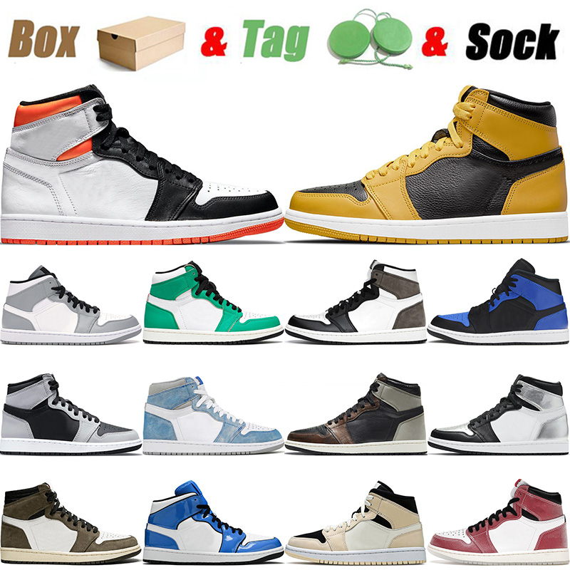 2021 Arrival Basketball Shoes 1 1s Pollen Electro Orange Jumpman Smoke Grey Freeze Out Royal Blue OG Patina Obsidian Trainers Sneakers Sports 36-46, D23 di 36-47
2021 Arrival Basketball Shoes 1 1s Pollen Electro Orange Jumpman Smoke Grey Freeze Out Royal Blue OG Patina Obsidian Trainers Sneakers Sports 36-46, D23 di 36-47