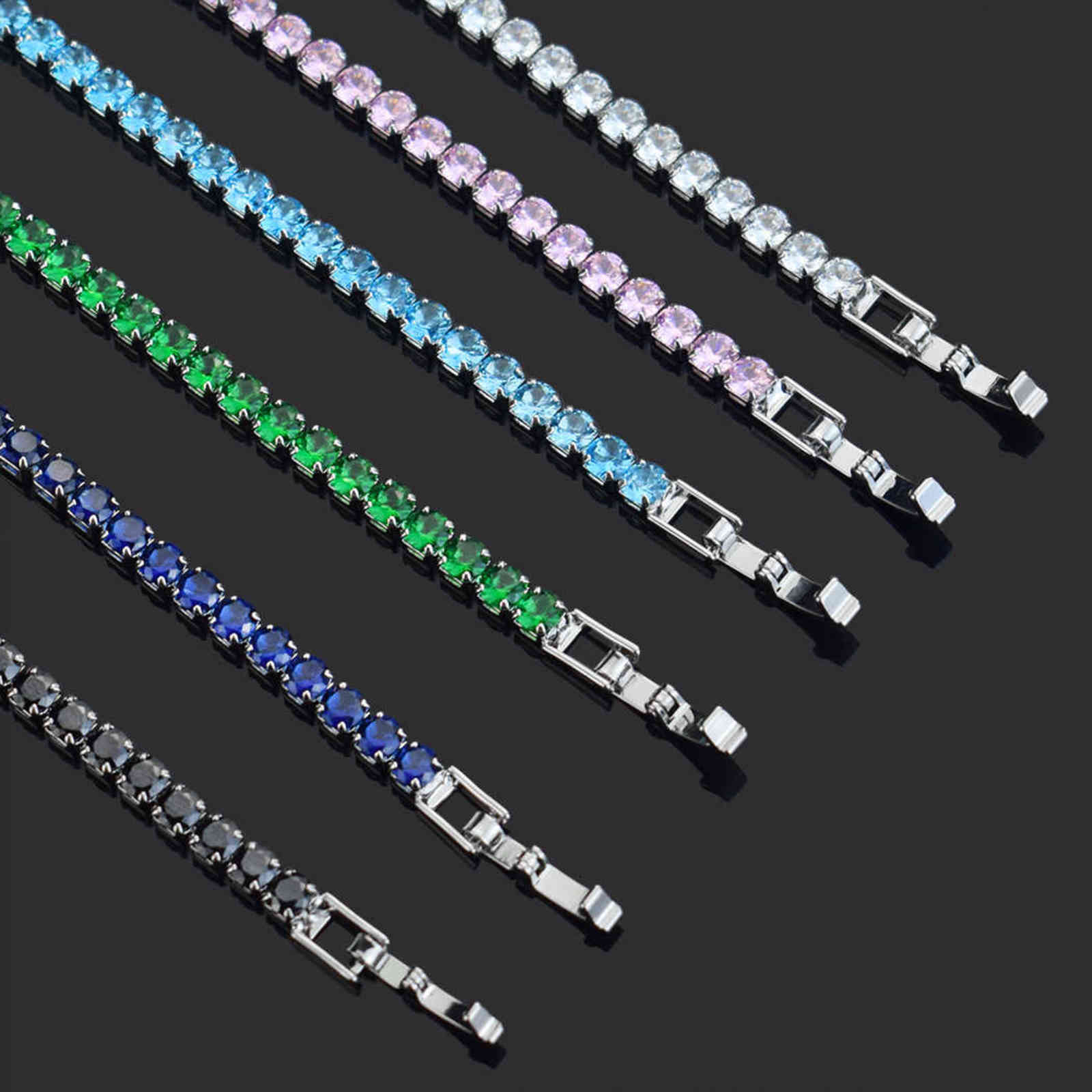4mm Micro-inlaid Zircon Tennis Bracelet for Women 2021 New Men Homme Jewelry Accessories Wholesale
4mm Micro-inlaid Zircon Tennis Bracelet for Women 2021 New Men Homme Jewelry Accessories Wholesale
