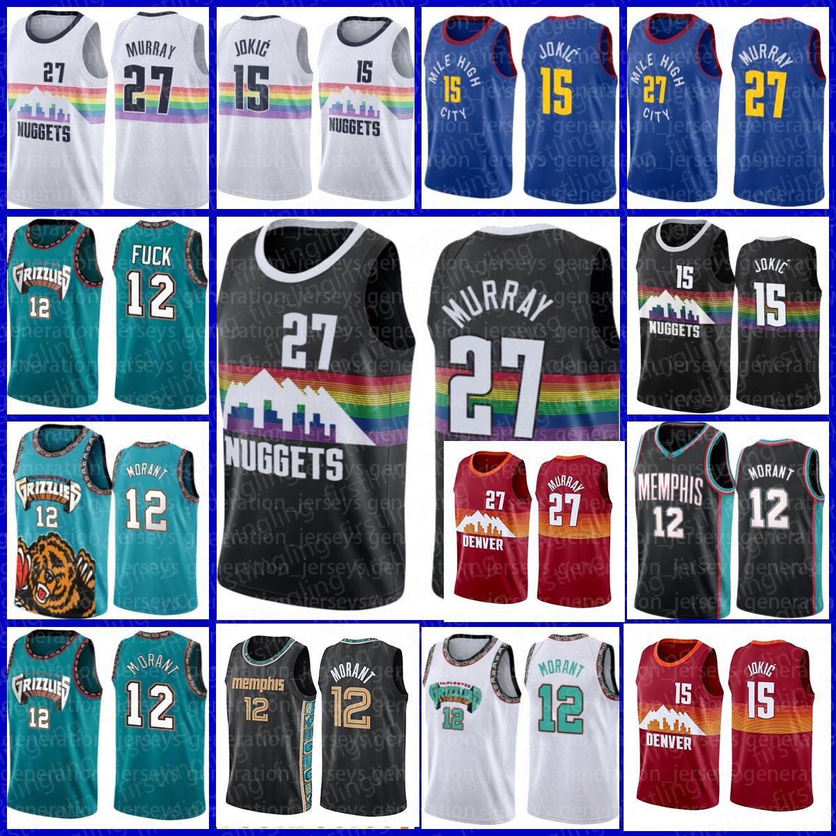 Denver Nuggets Jersey Jamal 27 Murray Nikola Jersey Jokic Memphis Grizzlies Jersey 12 Ja Morant Basketball Mike 10 Bibby a, Black;red
Denver Nuggets Jersey Jamal 27 Murray Nikola Jersey Jokic Memphis Grizzlies Jersey 12 Ja Morant Basketball Mike 10 Bibby a, Black;red