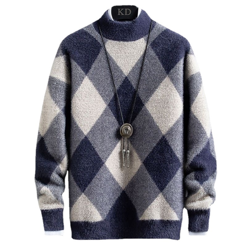 Super Warm Mink Cashmere Sweater Men Winter Turtleneck Pullover Jumper Soft Thick Pull Homme Fashion Mens Christmas, Black
Super Warm Mink Cashmere Sweater Men Winter Turtleneck Pullover Jumper Soft Thick Pull Homme Fashion Mens Christmas, Black