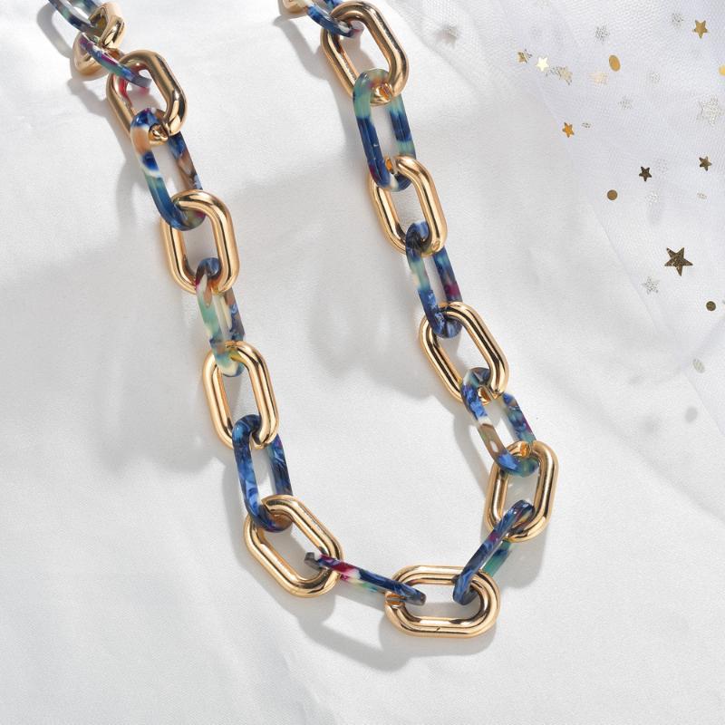 Chains Punk Big Leopard Acrylic Choker Necklace For Women Resin Chunky Chain Collar Pendants Necklaces 2021 Statement Jewelry
Chains Punk Big Leopard Acrylic Choker Necklace For Women Resin Chunky Chain Collar Pendants Necklaces 2021 Statement Jewelry