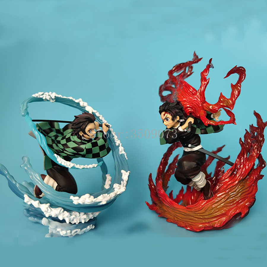 Demon Slayer Anime Figure Kamado Tanjirou Hinokami Kagura Action Figure Kimetsu no Yaiba Figuarts ZERO Figurine Model Doll Gift Q0621 от DHgate WW