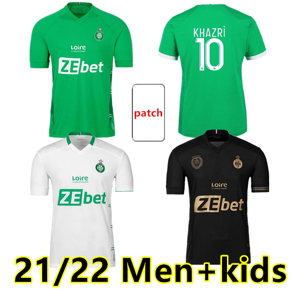 21 22 as Saints-Étienne soccer jersey 2021 2022 etienne maillot de foot asse KHAZRI AOUCHICHE BOUANGA HAMOUMA Youssouf ABI CAMARA adult kids, Black;yellow
21 22 as Saints-Étienne soccer jersey 2021 2022 etienne maillot de foot asse KHAZRI AOUCHICHE BOUANGA HAMOUMA Youssouf ABI CAMARA adult kids, Black;yellow