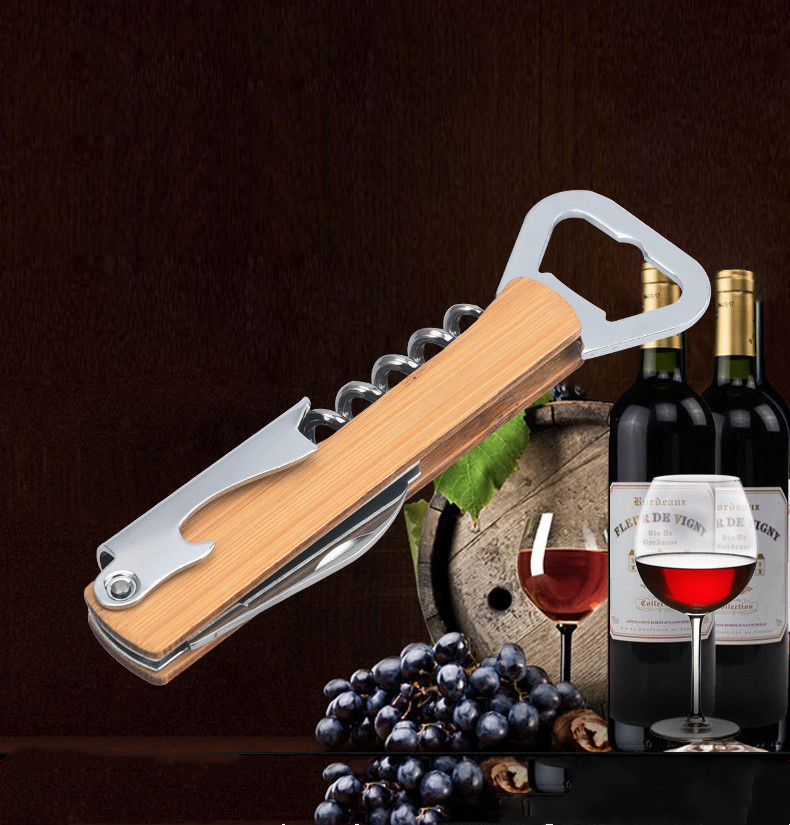 Wood Handle Professional Red Wine Opener Screw Bottle Stainless Steel Corkscrew for Waiters Sommelier Bartender
Wood Handle Professional Red Wine Opener Screw Bottle Stainless Steel Corkscrew for Waiters Sommelier Bartender