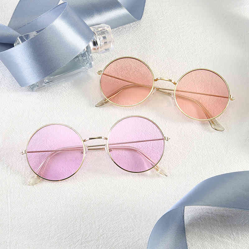 Fashion Vintage Round Sunglasses Women Brand Designer Sun Glasses For Women Alloy Mirror Candy Color Pink Red Black Yellow Glasses wholesale, White;black
Fashion Vintage Round Sunglasses Women Brand Designer Sun Glasses For Women Alloy Mirror Candy Color Pink Red Black Yellow Glasses wholesale, White;black