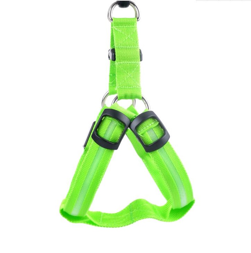 USB rechargerable pet dog harness LED light pet belt luminous dog harness for medium large dogs 427 V2 от DHgate WW