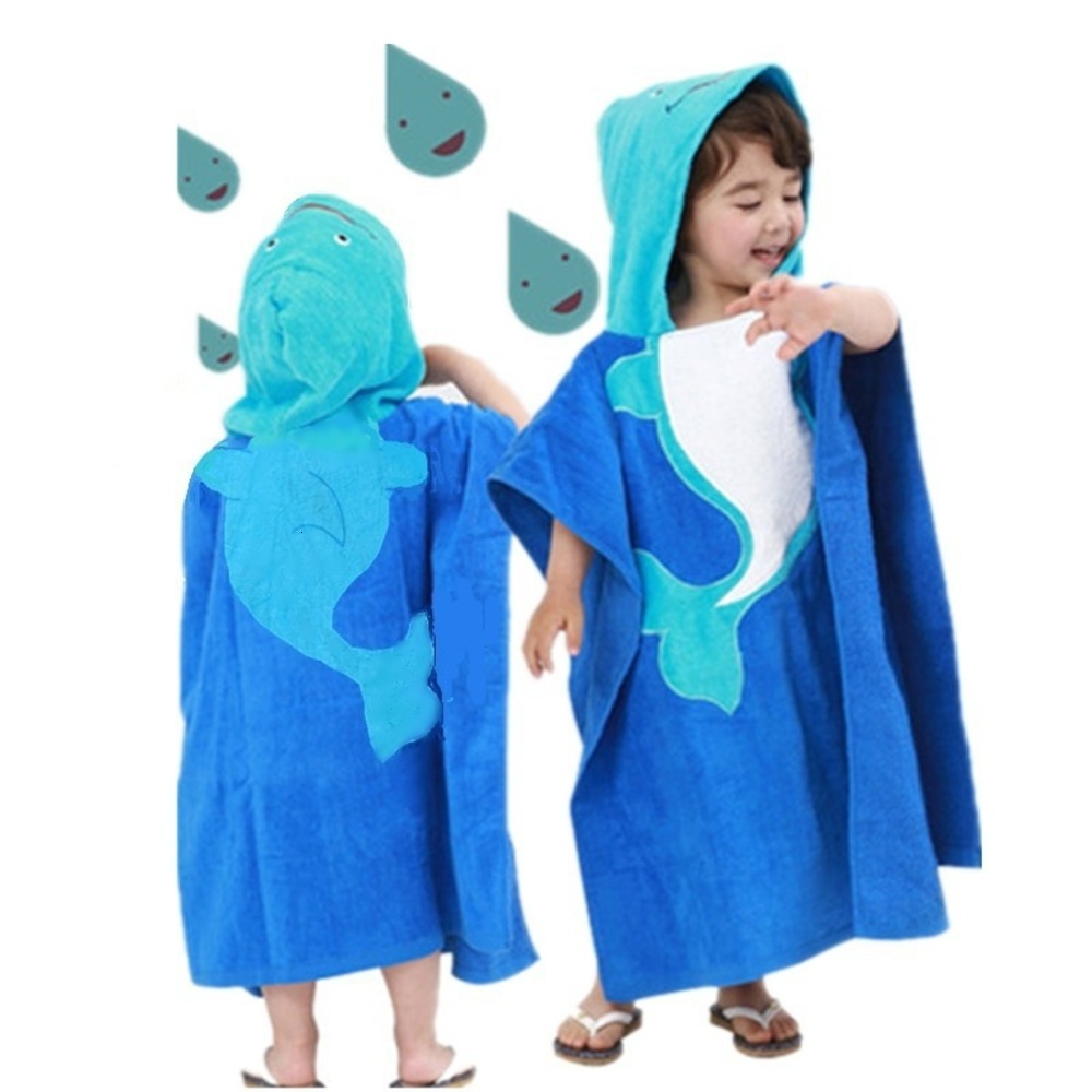 Cartoon cotton children's bath towel Cape boys and girls can wear beach robe swimsuit
Cartoon cotton children's bath towel Cape boys and girls can wear beach robe swimsuit