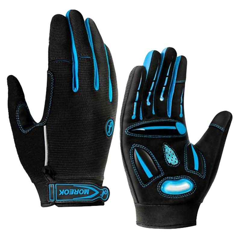 Sports Gloves MOREOK Full Finger Bike Unisex Press Screen Anti-Slip Gel Padded Breathable Cycling Road Bicycle, Black
Sports Gloves MOREOK Full Finger Bike Unisex Press Screen Anti-Slip Gel Padded Breathable Cycling Road Bicycle, Black