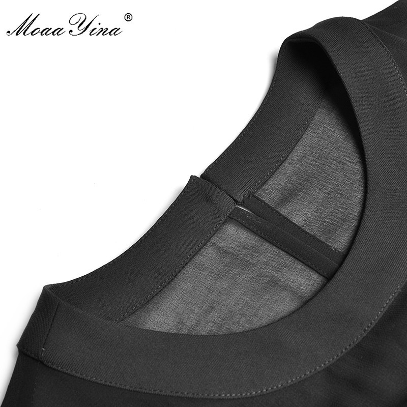 Fashion dress Spring Women's Dress Beaded Long sleeve Package hip Elegant Mermaid Dresses 210524