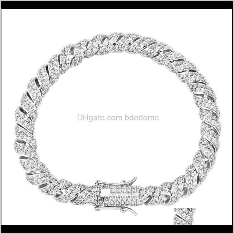 Tennis Bracelets Gold 14Mm Miami Spiral Big Box Clasp Heavy Cuban Iced Out Cubic Zircon Bracelet Link Bling Hip Hop Jewelry For Men Drop Del
Tennis Bracelets Gold 14Mm Miami Spiral Big Box Clasp Heavy Cuban Iced Out Cubic Zircon Bracelet Link Bling Hip Hop Jewelry For Men Drop Del