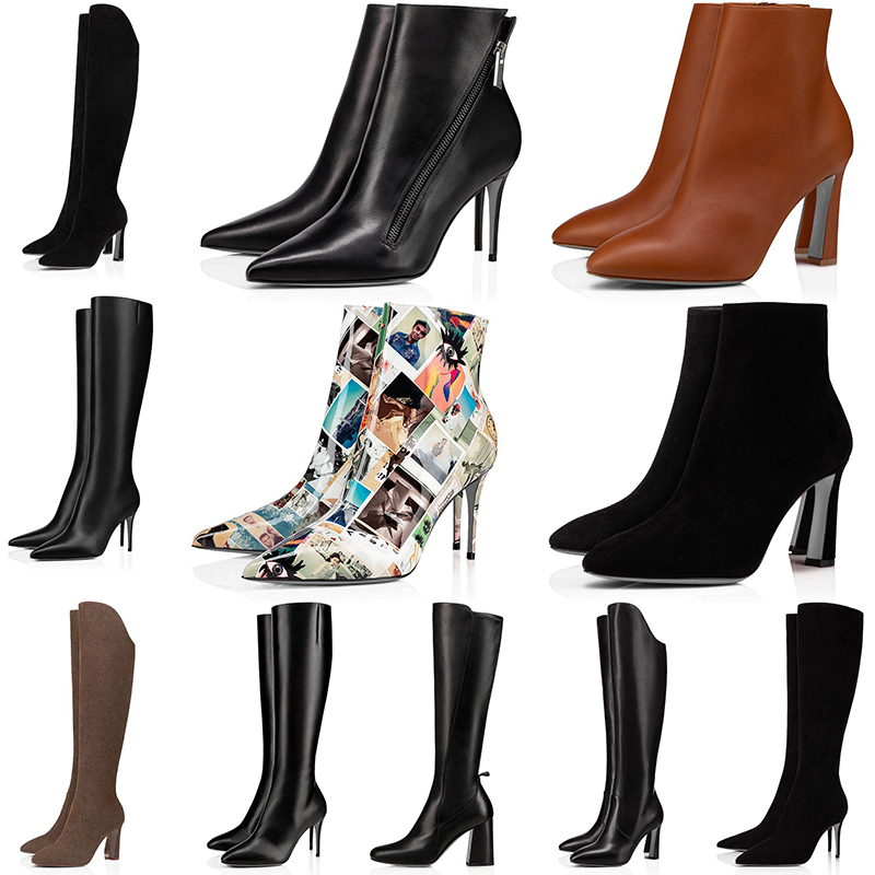Heel height 8-12cm Red Bottoms Designer Boots Paris Luxury With Box Womens High Heels Lou boutins Ankle Knee leather Booties Wedding Party Christians Pointed toes, C15 8 10 12cm
Heel height 8-12cm Red Bottoms Designer Boots Paris Luxury With Box Womens High Heels Lou boutins Ankle Knee leather Booties Wedding Party Christians Pointed toes, C15 8 10 12cm