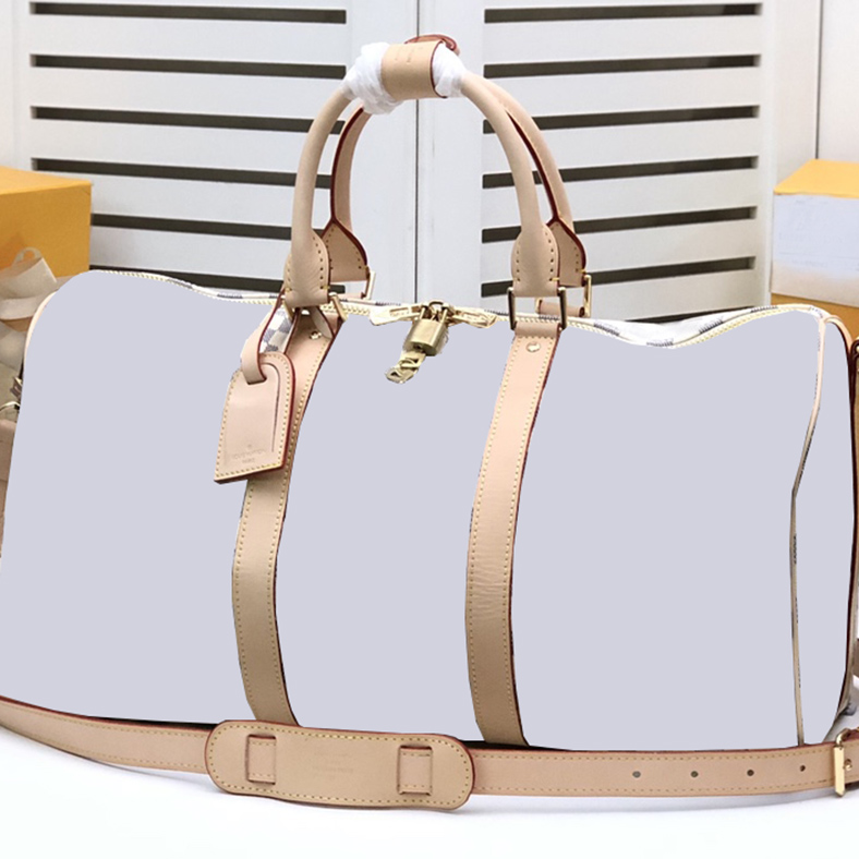 Designers Men Travel Bag Outdoors Classic Women Handbags High Quality Ladies Original Genuine Leather Duffel Bags, 45*27*20cm
Designers Men Travel Bag Outdoors Classic Women Handbags High Quality Ladies Original Genuine Leather Duffel Bags, 45*27*20cm