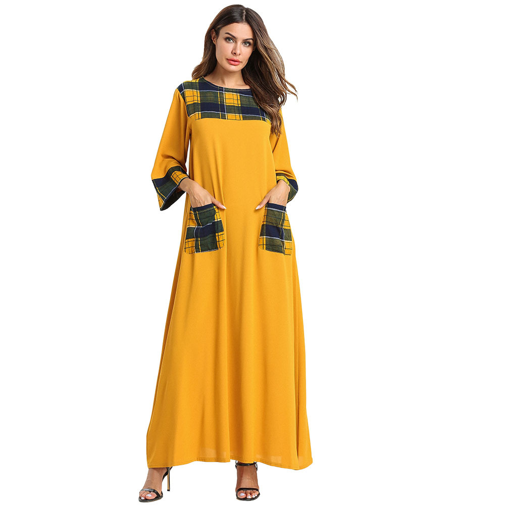 Dubai Muslim Trasuit Dress Women Lattice Poet A-line Big Swing Long Dresses Robes Abaya Kaftan Turkey Arabic Ethnic Clothing
Dubai Muslim Trasuit Dress Women Lattice Poet A-line Big Swing Long Dresses Robes Abaya Kaftan Turkey Arabic Ethnic Clothing