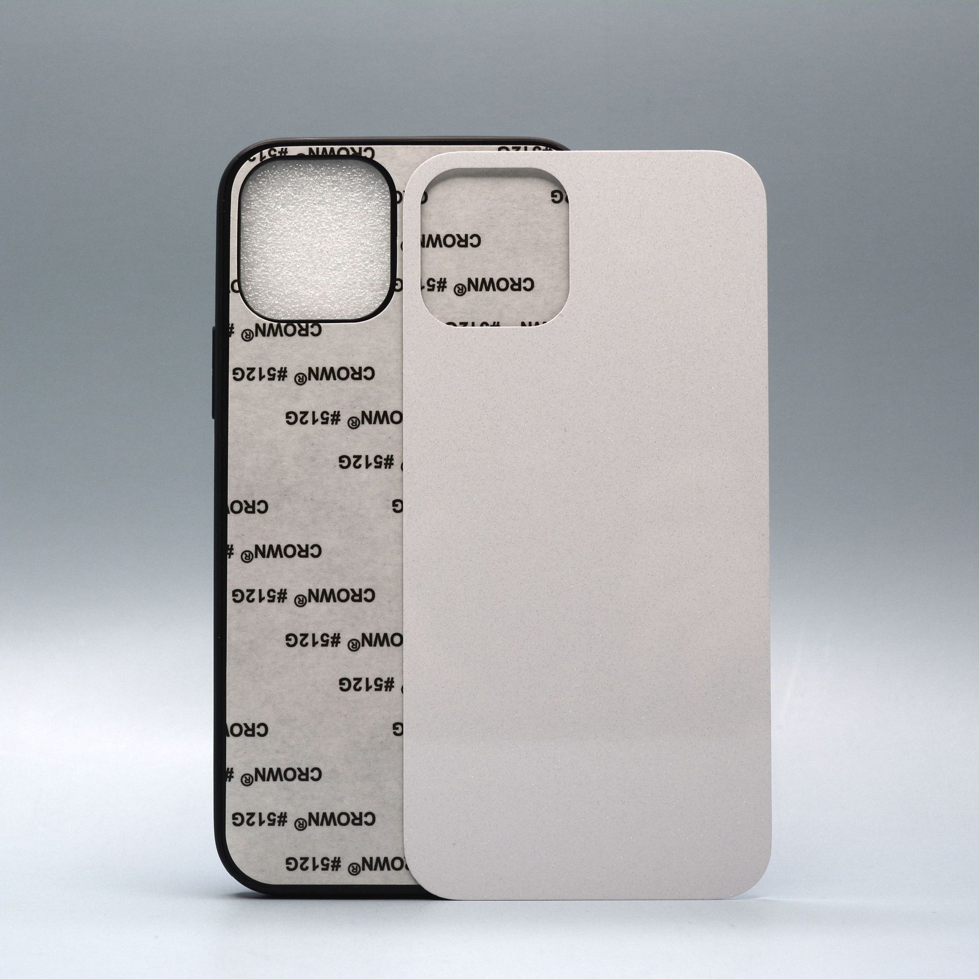 2D Rubber TPU DIY sublimation case FOR IPHONE 13 12 11 Pro Max with aluminium metal sheet Glue 50pcs/lot, Black
2D Rubber TPU DIY sublimation case FOR IPHONE 13 12 11 Pro Max with aluminium metal sheet Glue 50pcs/lot, Black