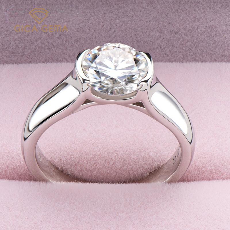 Cluster Rings GICA Real 2 S D Color Moissanite Wedding For Women 18K White Gold 100% 925 Sterling Silver Bridal Fine Jewelry, Golden;silver
Cluster Rings GICA Real 2 S D Color Moissanite Wedding For Women 18K White Gold 100% 925 Sterling Silver Bridal Fine Jewelry, Golden;silver