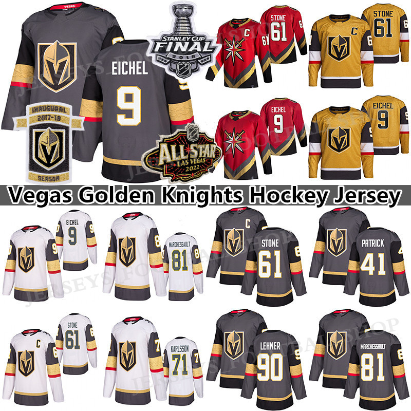 Vegas Golden Knights Jersey 9 Jack Eichel 61 Mark Stone 41 Nolan Patrick 71 William Karlsson 67 Max Pacioretty 7 Pietrangelo hockey jerseys, Grey
Vegas Golden Knights Jersey 9 Jack Eichel 61 Mark Stone 41 Nolan Patrick 71 William Karlsson 67 Max Pacioretty 7 Pietrangelo hockey jerseys, Grey