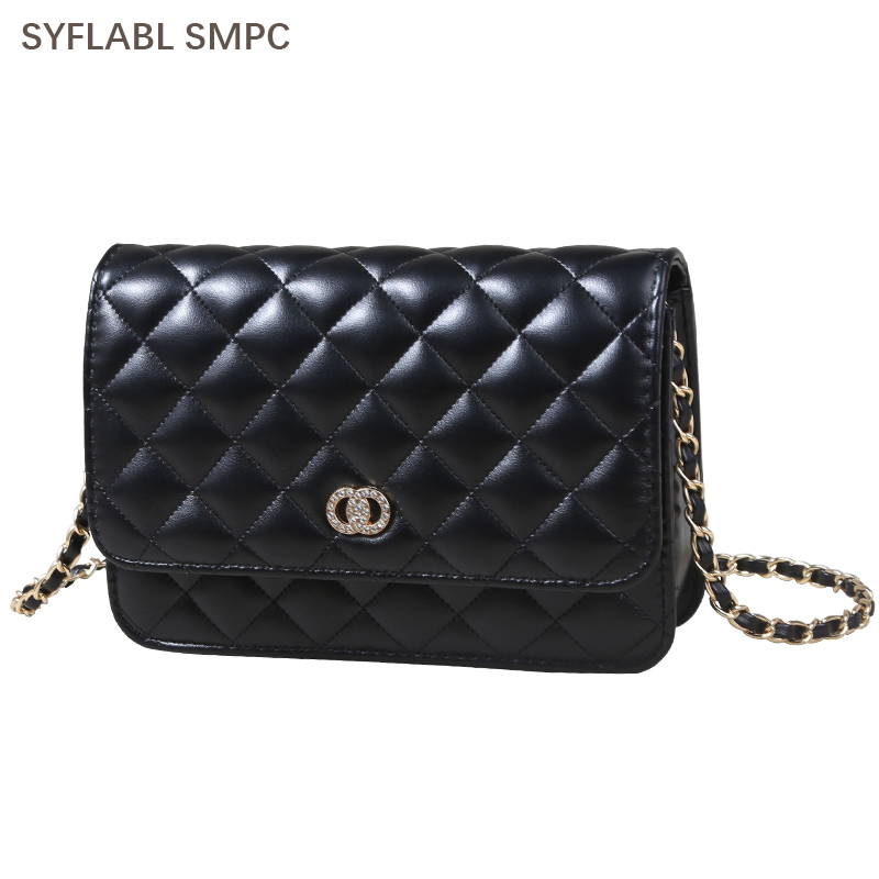 Leather Shoulder Bag for Women 2021 Simple Luxury Solid Color Crossbody Bag Ladie Design Fashion Handbag and Purses, Black
Leather Shoulder Bag for Women 2021 Simple Luxury Solid Color Crossbody Bag Ladie Design Fashion Handbag and Purses, Black