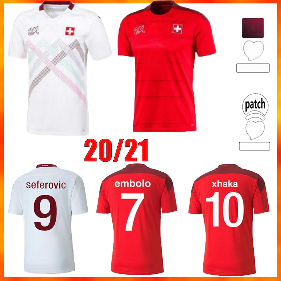swiss soccer jerseys home away 2021 2022 AKANJI SHAQIRI EMBOLO SEFEROVIC football jersey ZAKARIA ELVEDI FREULER VARGAS shirts Camiseta Switz, Black;yellow
swiss soccer jerseys home away 2021 2022 AKANJI SHAQIRI EMBOLO SEFEROVIC football jersey ZAKARIA ELVEDI FREULER VARGAS shirts Camiseta Switz, Black;yellow