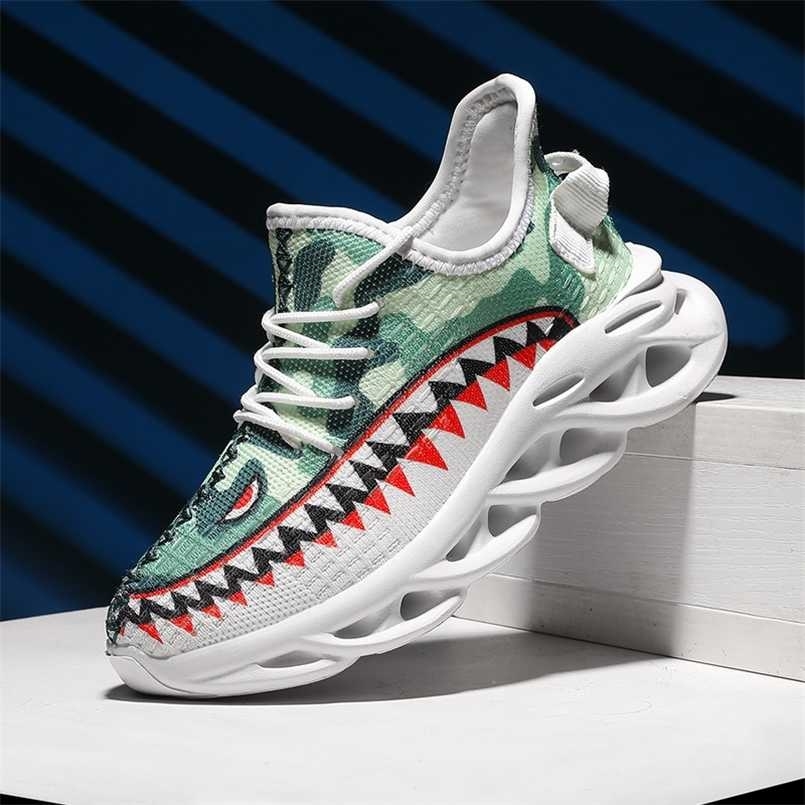 Autumn Kids Sneakers Comfortable Shark Shoes Boys Girls Twist Bottom Trainers Flying Woven Children Sports Running 211022, Black;red
Autumn Kids Sneakers Comfortable Shark Shoes Boys Girls Twist Bottom Trainers Flying Woven Children Sports Running 211022, Black;red