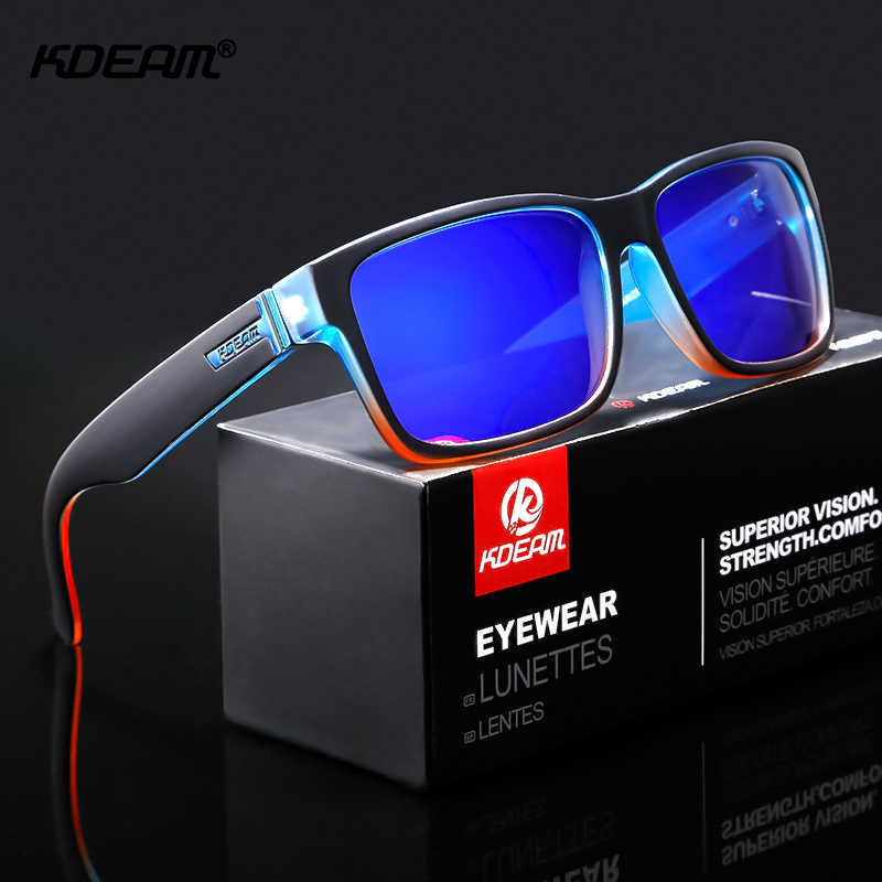 KDEAM Revamp Of Sport Men Polarized Shockingly Colors Outdoor Driving Photochromic Sun With Box, White;black
KDEAM Revamp Of Sport Men Polarized Shockingly Colors Outdoor Driving Photochromic Sun With Box, White;black