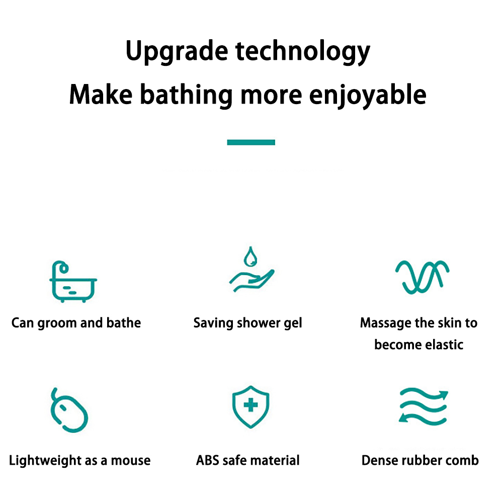 Soft Silicone Brushes Pet Dog Shampoo Massager Brush Cat bathe Comb Grooming Shower Brush For Bathing Short Hair Pet Products