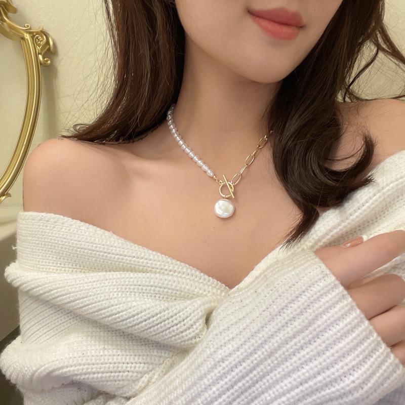 Pendant Necklaces Fashion Patchwork Brief For Women Lady Pearls Beautiful Jewelry
Pendant Necklaces Fashion Patchwork Brief For Women Lady Pearls Beautiful Jewelry