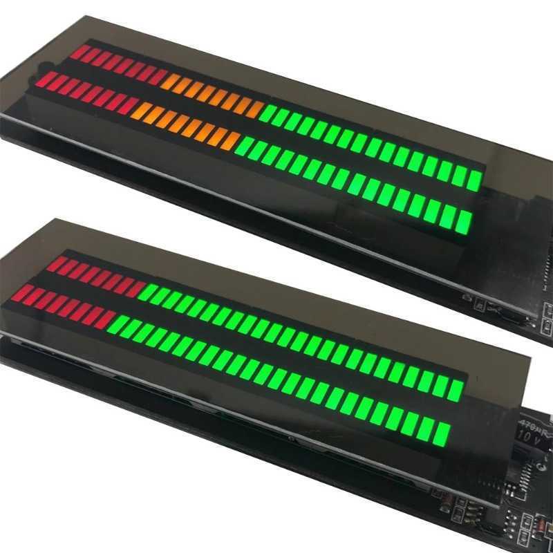 Car Audio Level Meter Amplifier LED Music Spectrum Display Atmosphere Light Bulbs Stereo Sound Indicator Mp3 Player Car