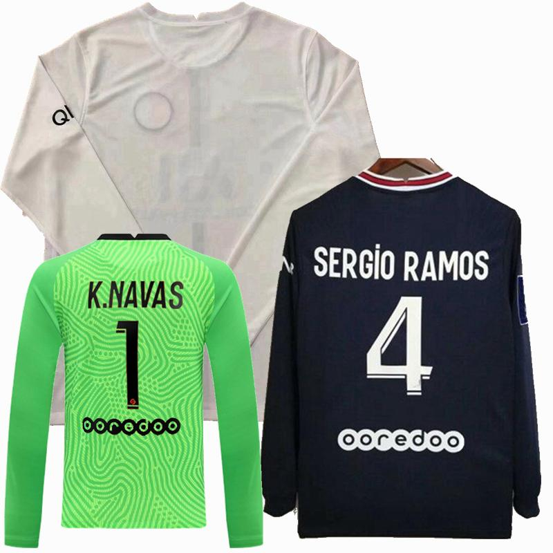 long sleeve K.NAVAS soccer jersey 2021 2022 SERGIO RAMOS MBAPPE SARABIA ICARDI KIMPEMBE DI MARIA MARQUINHOS HAKIMI Wijnaldum VERRATTI DONNAR, Black;yellow
long sleeve K.NAVAS soccer jersey 2021 2022 SERGIO RAMOS MBAPPE SARABIA ICARDI KIMPEMBE DI MARIA MARQUINHOS HAKIMI Wijnaldum VERRATTI DONNAR, Black;yellow
