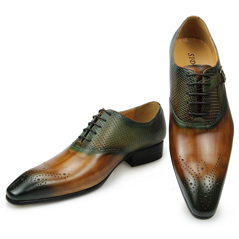 dress shoes luxury brand mens wedding zapatos de hombre brogues leather black mixed colors oxford pointed toe shoe 9o
dress shoes luxury brand mens wedding zapatos de hombre brogues leather black mixed colors oxford pointed toe shoe 9o