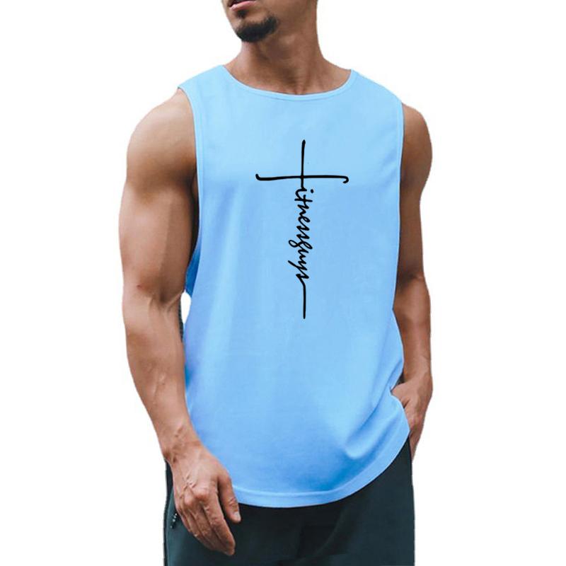 Men's Tank Tops Mens Workout Mesh Stringer Top Fitness Fashion Singlets Quick Dry Vest Clothing Sportswear Sleeveless Sports Undershirt, Blue
Men's Tank Tops Mens Workout Mesh Stringer Top Fitness Fashion Singlets Quick Dry Vest Clothing Sportswear Sleeveless Sports Undershirt, Blue