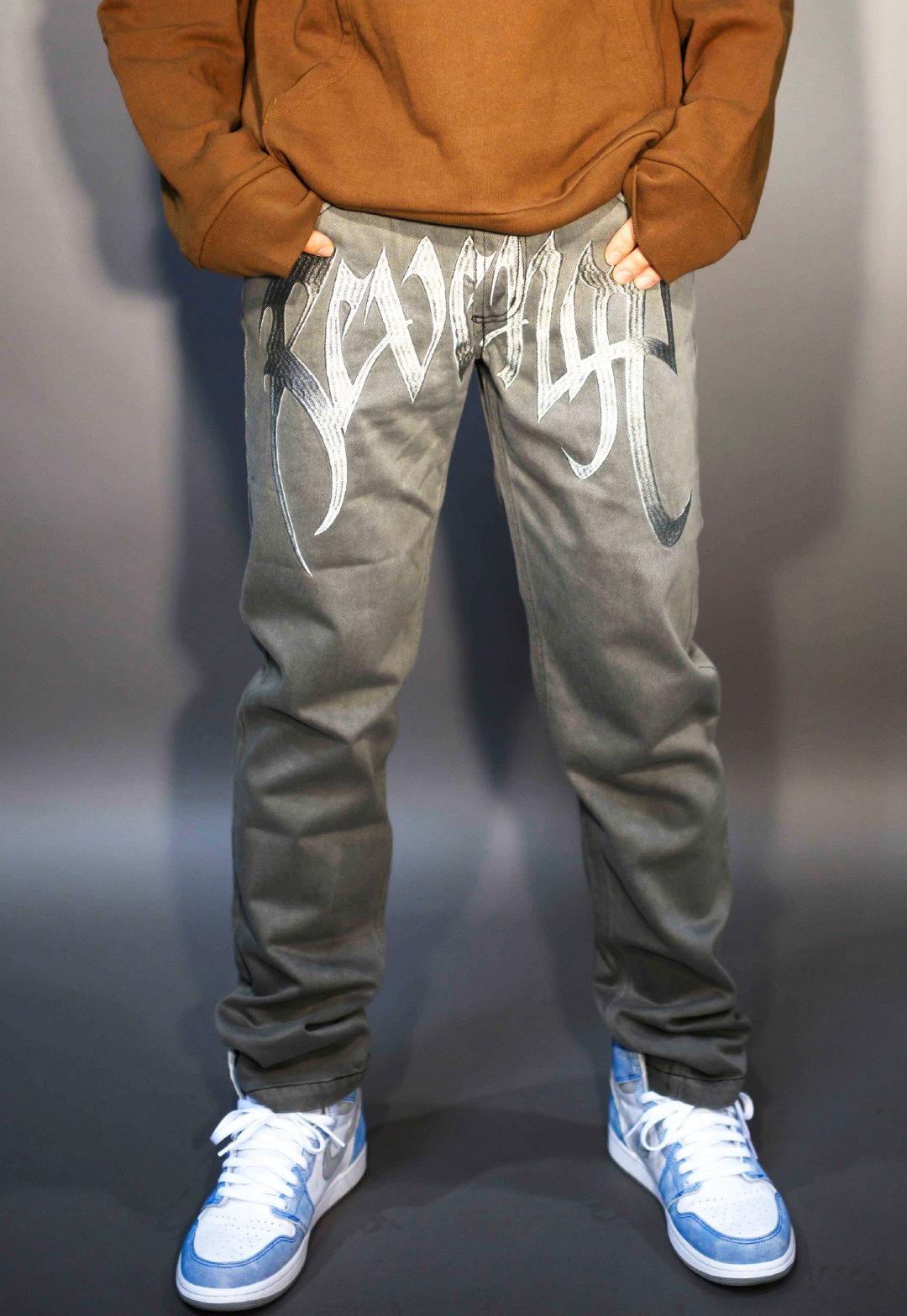4 Colors Mens Designer Jeans Revenge Lightning Embroidered Straight Washed Denim Trousers High Street Fashion
4 Colors Mens Designer Jeans Revenge Lightning Embroidered Straight Washed Denim Trousers High Street Fashion