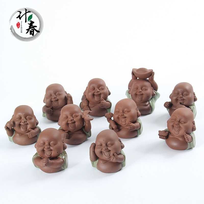 Purple sand Maitreya Buddha Hall Ge kiln pet boutique can raise open play tea space decoration
Purple sand Maitreya Buddha Hall Ge kiln pet boutique can raise open play tea space decoration