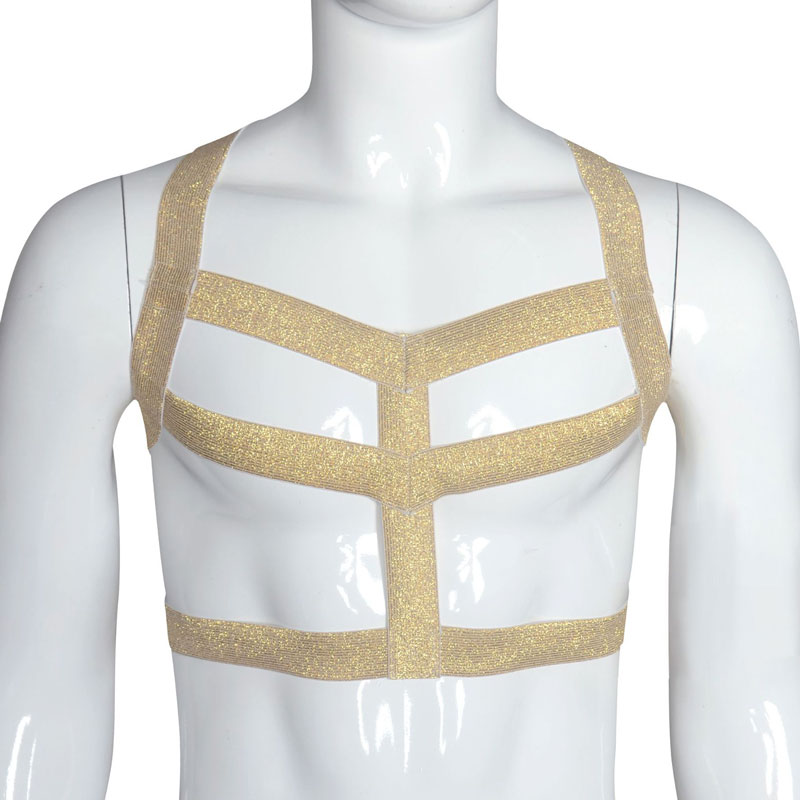 Sexy Men Stripe Bandage Short Tops Straps Short Shirt Tank Top Bandage Hollow Out Tops Mens Elastic Straps Wear Plus Size F19
Sexy Men Stripe Bandage Short Tops Straps Short Shirt Tank Top Bandage Hollow Out Tops Mens Elastic Straps Wear Plus Size F19