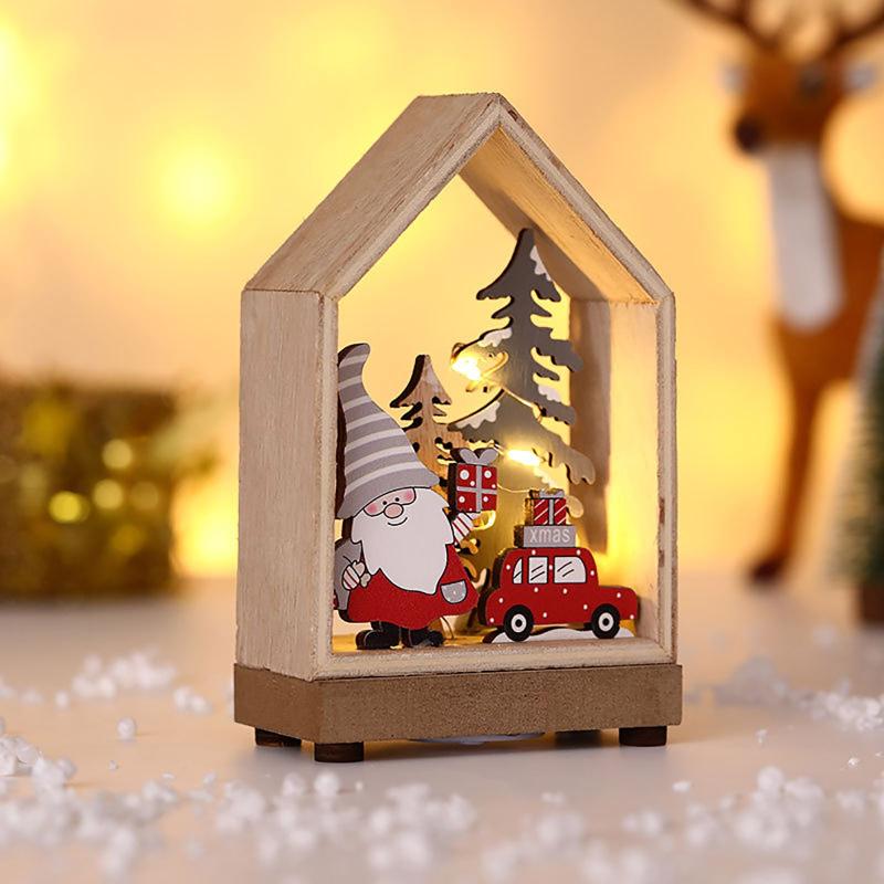 Christmas Decorations Wooden Luminous Cabin Pendant House Sparkling Led Light Home Decor Fairy Night Lamp Prop Diy Year Gifts Navidad
Christmas Decorations Wooden Luminous Cabin Pendant House Sparkling Led Light Home Decor Fairy Night Lamp Prop Diy Year Gifts Navidad