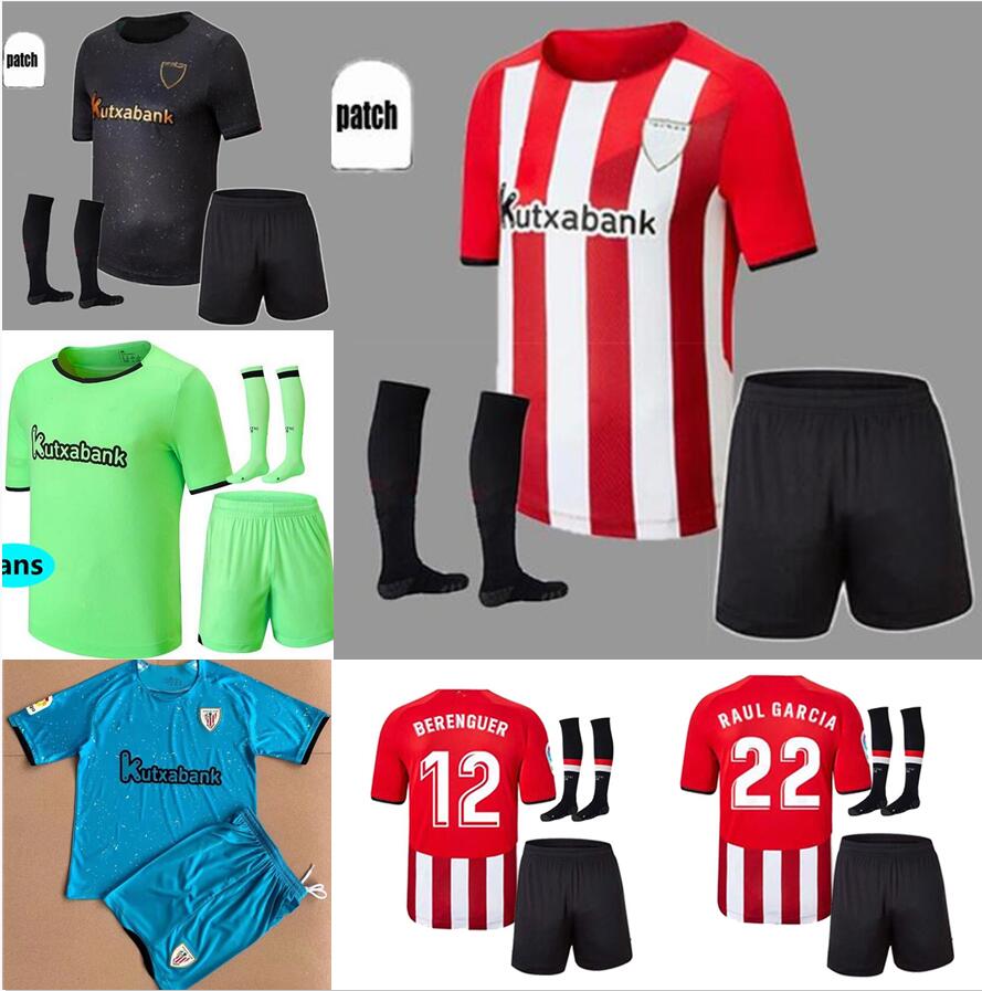 

adult kids 20 21 22 VILLALIBRE bilbao fans version Soccer Jersey home Athletic BERENGUER 2021 2022 WILLIAMS MUNIAIN ADURIZ football shirts RAUL GARCIA goalkeeper