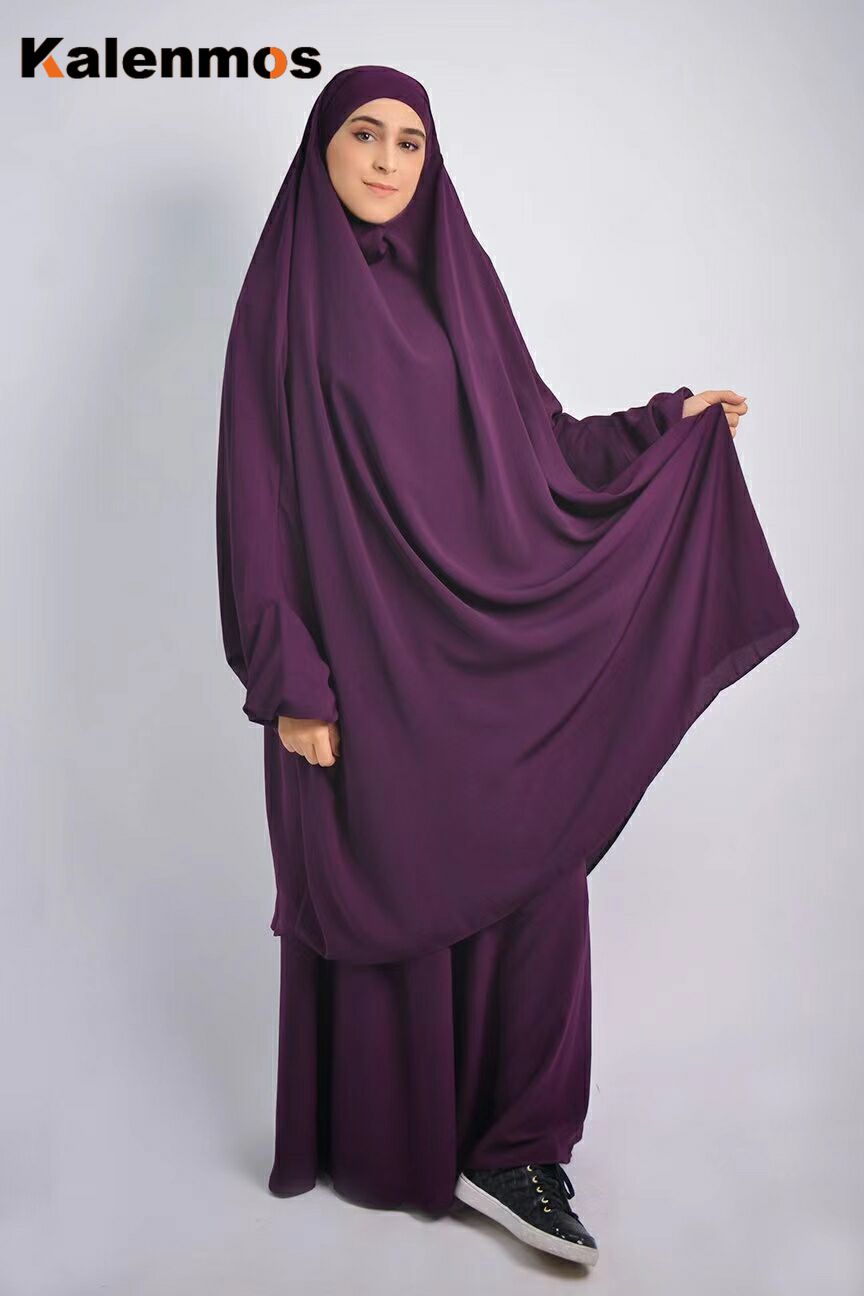 Eid Prayer Garment Set Muslim Women Hijab Dress Jilbab Abaya Long Khimar Full Cover Ramadan Gown Abayas Islamic Niqab Vestidos
Eid Prayer Garment Set Muslim Women Hijab Dress Jilbab Abaya Long Khimar Full Cover Ramadan Gown Abayas Islamic Niqab Vestidos