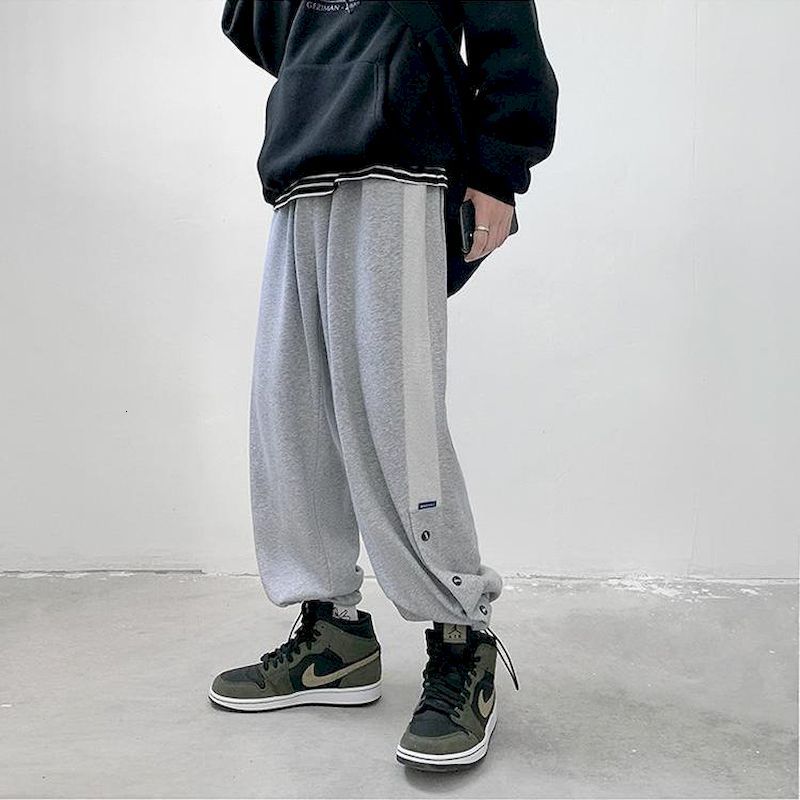 men's jeans autumn pants loose straight sports harem tied casual trousers korean streetwear harajuku fashion baggy cotton odm1, Blue
men's jeans autumn pants loose straight sports harem tied casual trousers korean streetwear harajuku fashion baggy cotton odm1, Blue