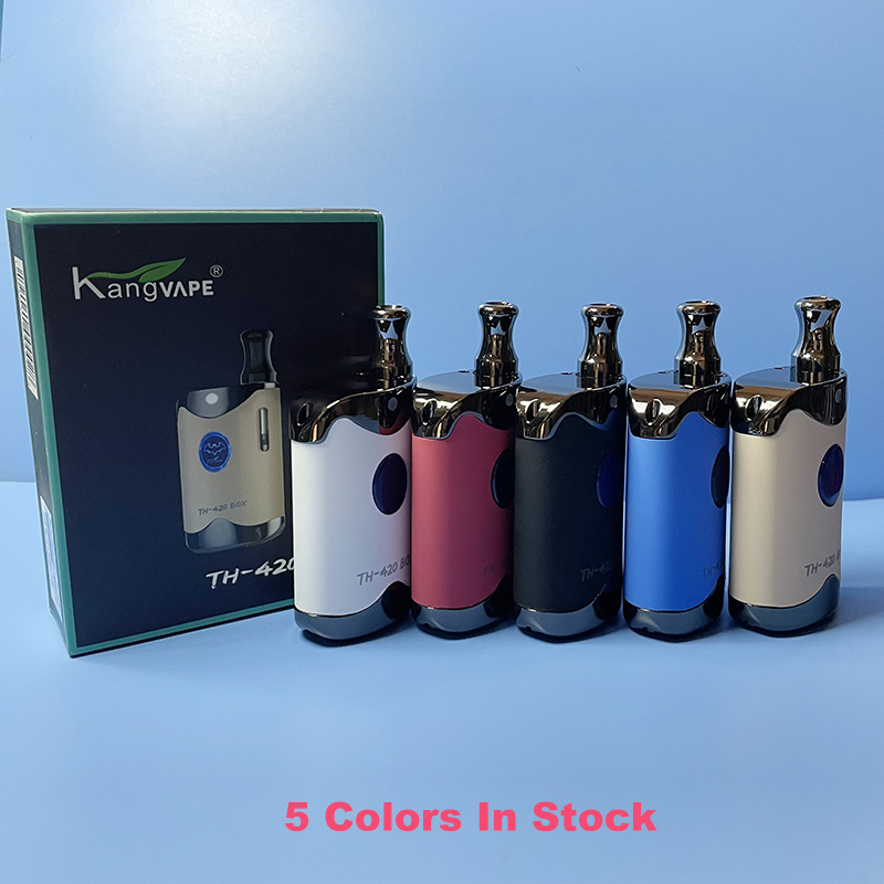 Kangvape E-cigarette Kit TH420 650mah Vape Mod with 0.5ml 510 Thread Magnet Connect Cartridge - 5 Colors In Stock UPS Tax Free Delivery th 420 th-420, Multi colors
Kangvape E-cigarette Kit TH420 650mah Vape Mod with 0.5ml 510 Thread Magnet Connect Cartridge - 5 Colors In Stock UPS Tax Free Delivery th 420 th-420, Multi colors